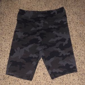 2 pack women’s biker shorts camouflage